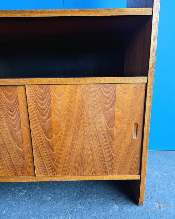 Image 1 of Midcentury KLM wall cabinet - Poul Cadovius -1960s