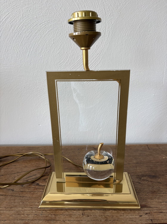 Image 1 of Lampada Le Dauphin Francia “la pomme” - Hollywood Regency