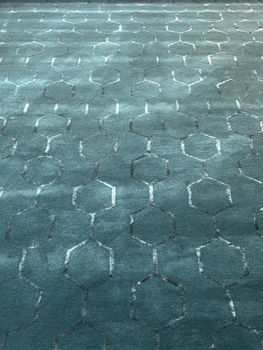 Brink and Campman Wedgwood Gio Teal carpet