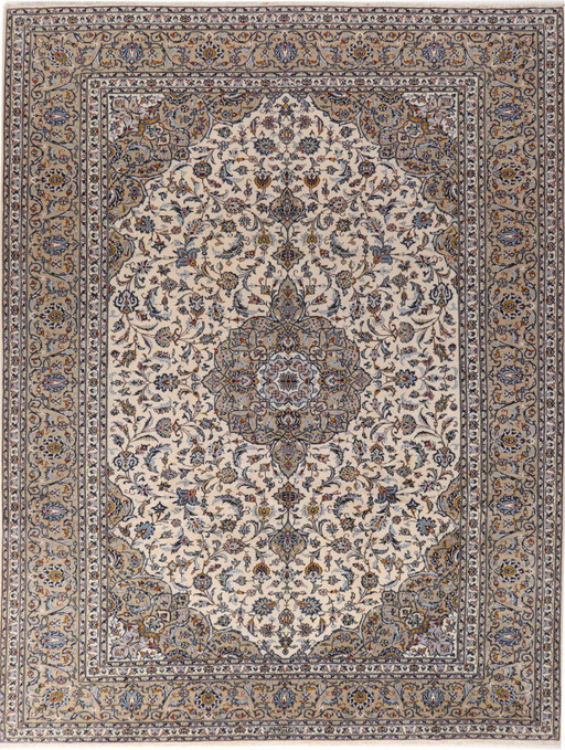 Perzisch tapijt Kashan 4,04 x 3,08 Oosters tapijt fijn nr. 1167