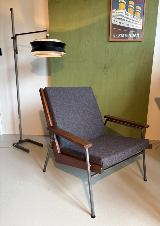 Gelderland Rob Parry 2520 Low Model Armchair – Wood, Wool (photo 3 of 12)