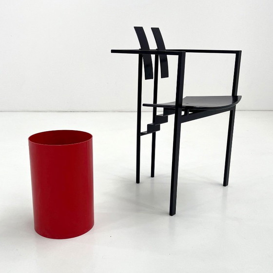Roter Mülleimer Modell 4670 von Gino Colombini für Kartell, 1970er Jahre – Dekorative Objekte, Plastic (photo 4 of 5)