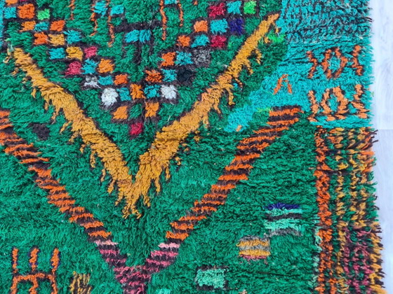 Handgefertigter traditioneller Teppich 250cm x 150cm Marokkanisch – Teppiche & Läufer, Wool (photo 9 of 11)