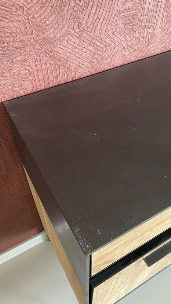 Credenza robusta in legno di acacia (240 cm) – Con illuminazione LED e ampio spazio – Credenze, Wood (photo 11 of 11)
