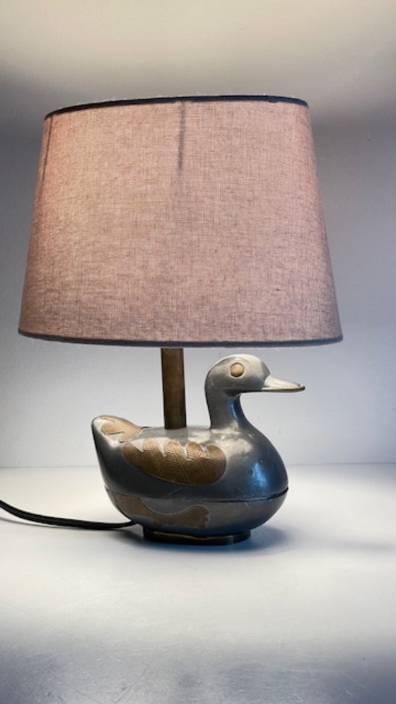 Image 1 of Vintage Duck Lamp