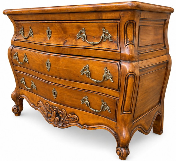 Commode Tombeau Galbée Louis XV – Wood (photo 7 of 12)