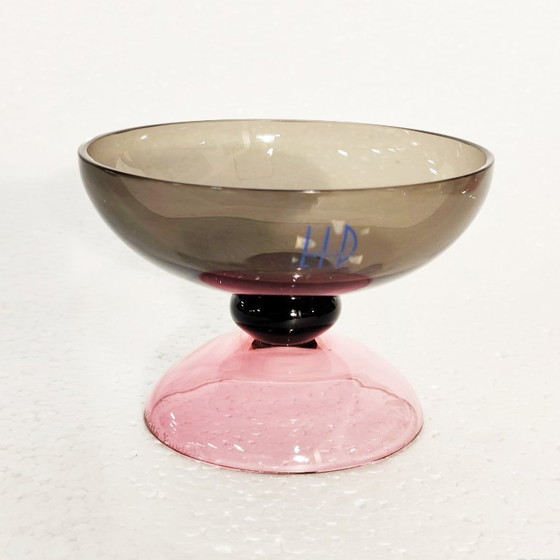 Image 1 of A set of Murano glass cups by Marcello Furlan for LIP