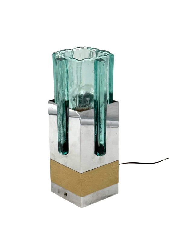 Image 1 of Lampe de table Hollywood regency, Gaetano Sciolari Italie, 1970