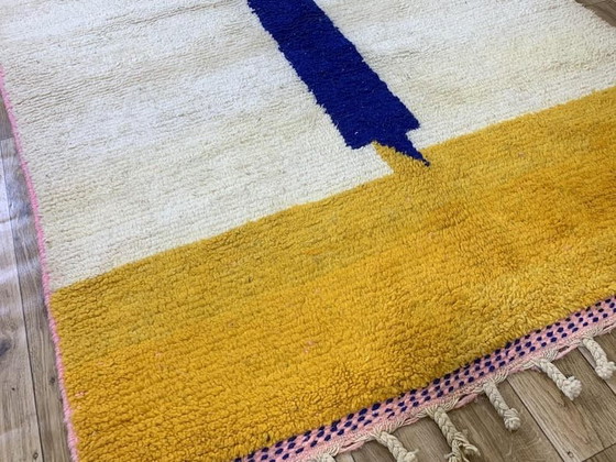 Image 1 of Handmade Moroccan Beni Ourain rug from Atlas, 2/3 m