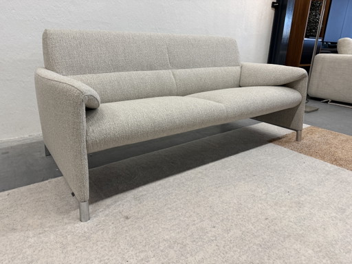 Canapé 2,5 places Leolux Felizia en tissu gris
