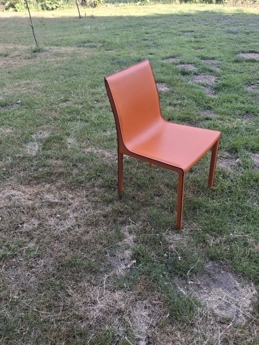 Italian leather chair