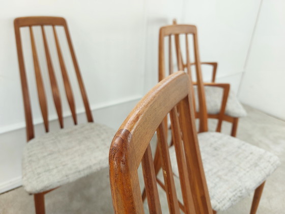 Image 1 of Juego de 6 sillas "EVA" de Niels Koefoed - restauradas.