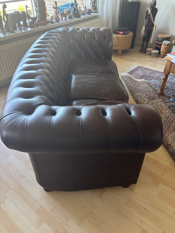 Bellissima Chesterfield originale di Spring Vale – Springvale, Divani 2 posti, Leather, Wood (photo 5 of 6)