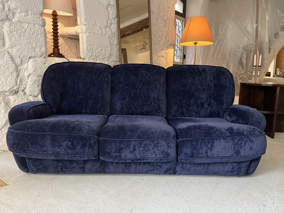 Image 1 of Set di divano e 2 poltrone Space Age anni '70