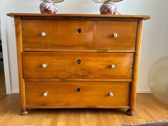 Image 1 of Vintage Biedermeier ladekast