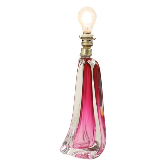 Image 1 of Table Lamp Crystal Val Saint Lambert