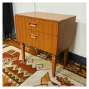 Comodino vintage in legno
