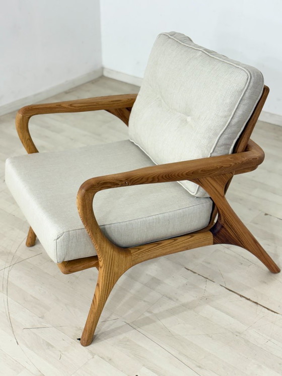 High-quality retro armchair / retro living room armchair / dining room armchair / retro vintage armchair (photo 5 of 10)