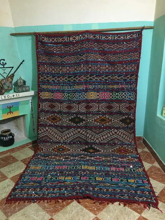 Image 1 of Grand Vintage Boujad, Berber Rug 5MX2.5