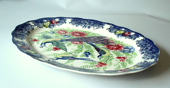 Image 1 of Raro grande piatto da portata in ceramica - made in Japan - vintage