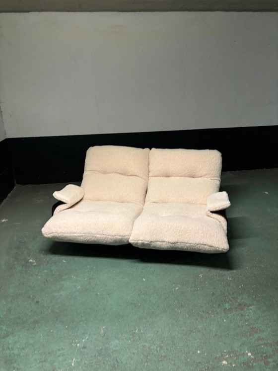 Ligne Roset Marsala Divani 2 posti, Plexiglass, Tessile, Beige (foto 5 di 8)