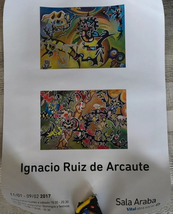 Brutalist Painting – Paintings & Drawings, Canvas (photo 4 of 7)
