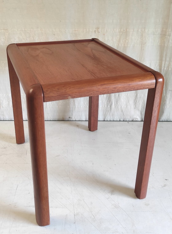 Image 1 of Salontafel van teakhout in Scandinavische stijl - jaren 70