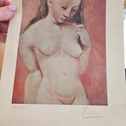 Pablo Picasso firmato 1960
