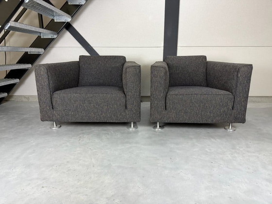Design on Stock Blizz Poltrone - tessuto grigio antracite – Tessile, Pelle (photo 2 of 15)