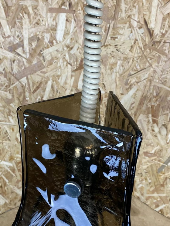 Image 1 of Lámpara colgante Kalmar Franken KG de los años 60 y 70, tulipa de cristal, años 60 y 70