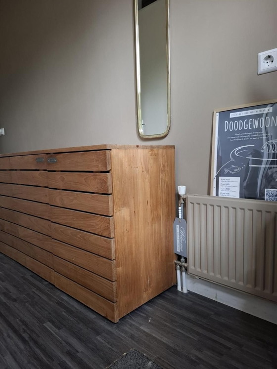 Ethnicraft Horizon Teak Sideboard – Metal, Wood (photo 3 of 5)