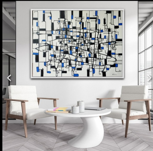 Natia Antadze Abstract Composition XXL