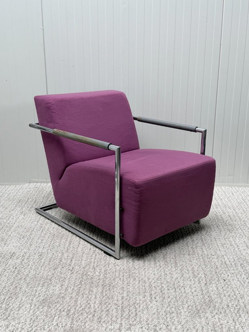 Poltrona di design Gelderland 6610 – fauteuils, Metal, Textile