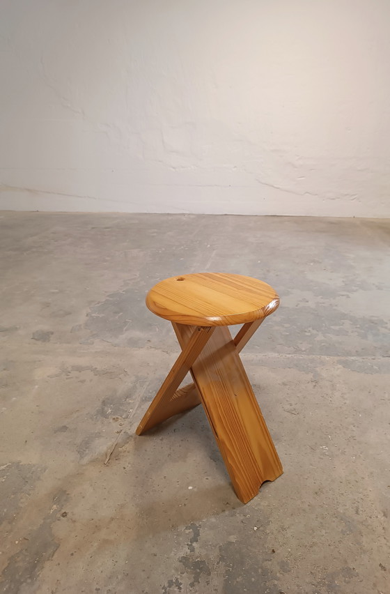 Image 1 of 2 x vintage Roger Tallon Design folding stools 