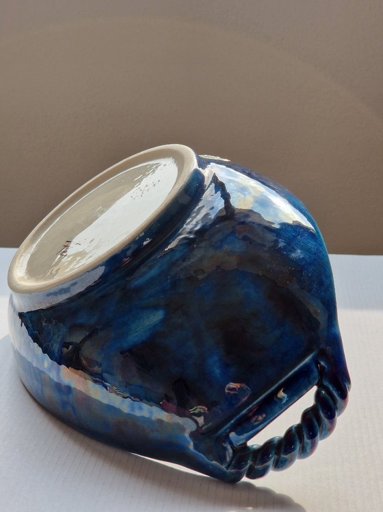 Image 1 of Ciotola-Plateau-maiolica.Hindelanger Keramik.60'Germania.