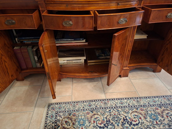 Beau buffet bas en bois, Métal, Marron (photo 3 sur 8)