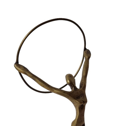 Vintage Bronze Ballerina