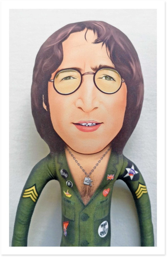 Image 1 of John Lennon-cadeau | Beatles-woondecoratie | Kunstpop voor verzamelaars | Premium cadeau voor muziekliefhebbers