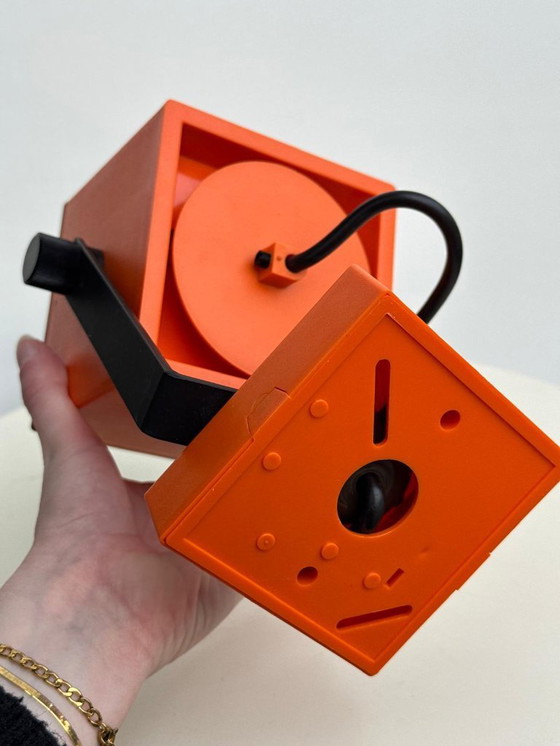 Image 1 of Lampe vintage Philips Cube orange