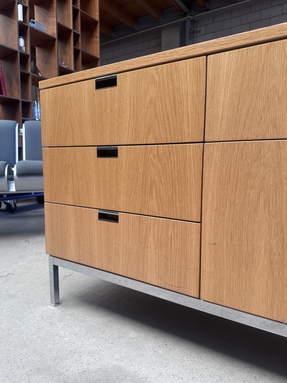 Knoll International No. 2544 Credenza, Florence Knoll – Credenze, Wood, Chrome (photo 5 of 10)