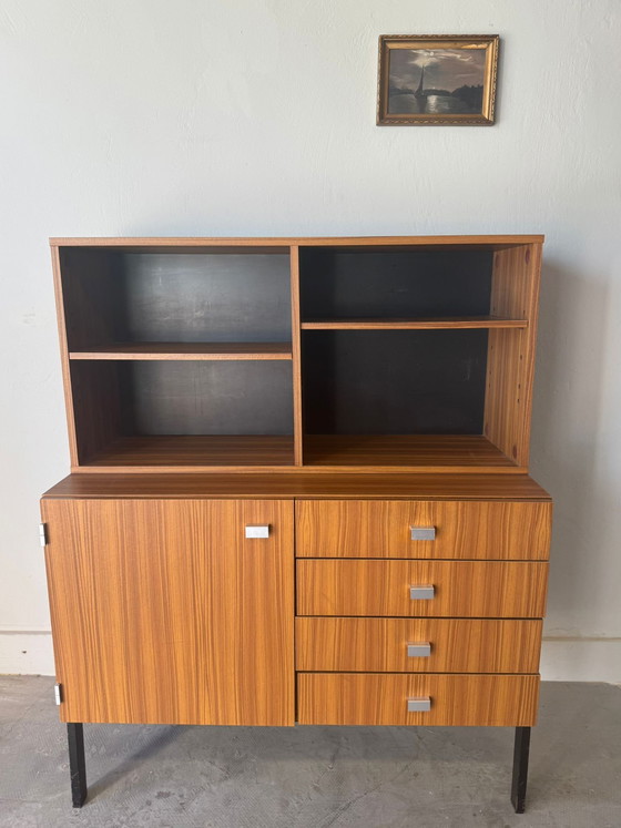 Image 1 of Vintage Meurop boekenkast Pierre Guariche 