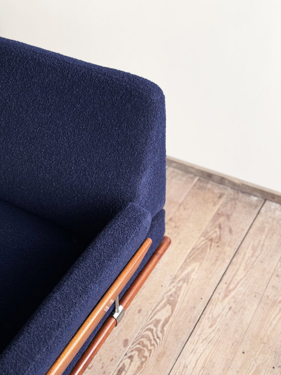 Image 1 of Mid-Century Danish Daybed Minerva Series with Armrests by Peter Hvidt and Orla Mølgaard Nielsen for France & Son, 1960s