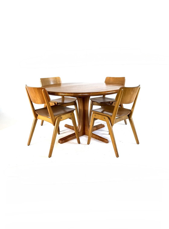 Image 1 of Vintage Danish extendable dining table, Juul Kristensen '70