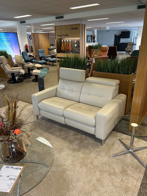 Image 1 of Stressless Sofa Anna 2-Seater With 1 Electric Recliner