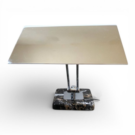 Image 1 of Hillebrand tafellamp in art-decostijl van Egon Hillebrand, 1960