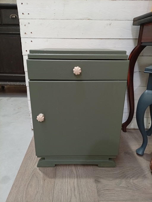 Tropical bedside tables