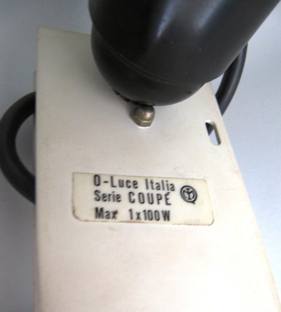 Image 1 of Joe Colombo Coupe Large Arch Floor Lamp Oluce Italy 1967