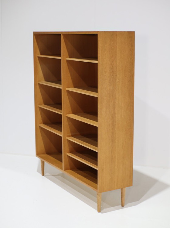 Børge Mogensen Öresund Bookcase LP Cabinet Oak 1960s – Karl Andersson & Söner, Wood, Vintage (photo 6 of 12)