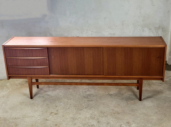 Image 1 of Large Mid Century Modern Sideboard in Teak 1960