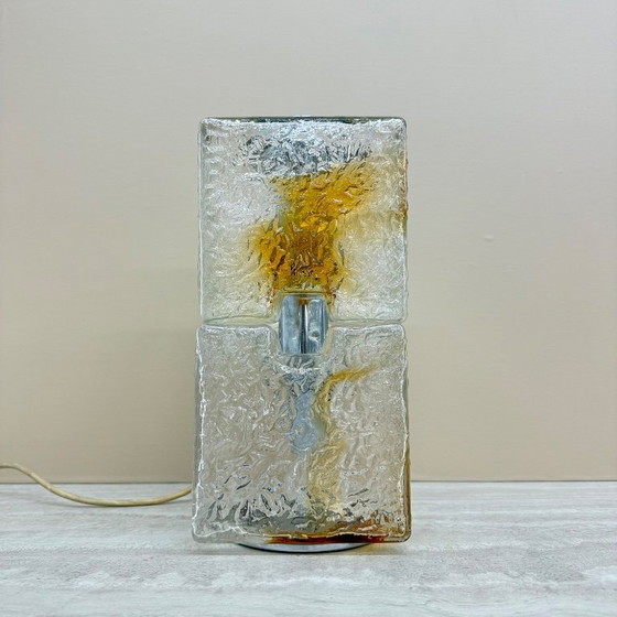 Image 1 of Murano Glass Table Lamp by Toni Zuccheri for Mazzega, 1970s